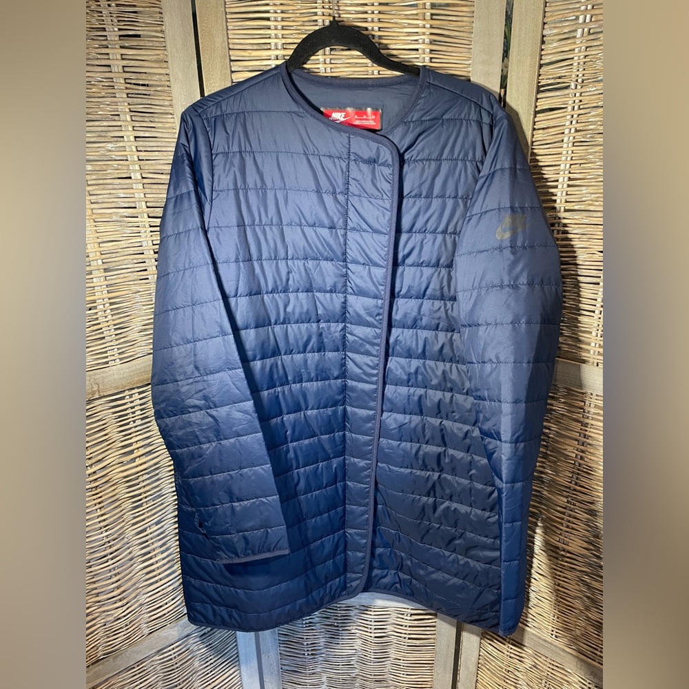 Nike Uptown Primaloft Quilted Long Puffer Jacket - XL